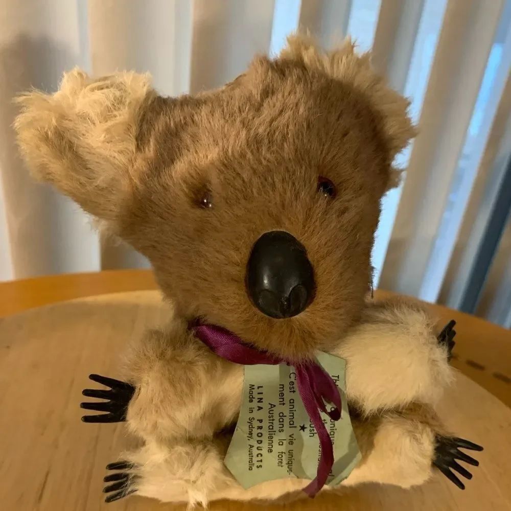 Lina Products Koala Bears Vintage 2 With Attached Tags Set 3 Australia Native - Picture 7 of 16